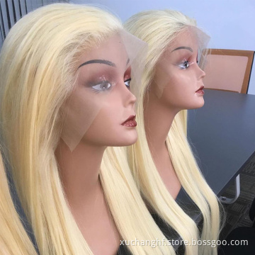 250 density super long 30 inch body wave glueless curly ombre 613 blonde human hair full lace wig